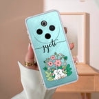 Cute Bunny Customize Transparent Silicon Case V2 For Vivo T4 5G