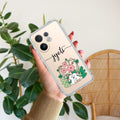 Cute Bunny Customize Transparent Silicon Case V2 For Vivo X200 FE