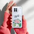 Cute Bunny Customize Anti Yellow Case V2 For Vivo X90 5G