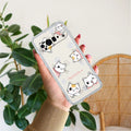 Cute Cat Customize Transparent Silicon Case For Google Pixel 10 Pro XL