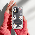 Cute Cat Customize Transparent Silicon Case For iQOO 15R 5G
