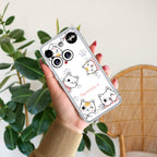 Cute Cat Customize Anti Yellow Case For Nothing Phone 3