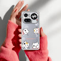 Cute Cat Customize Transparent Silicon Case For Nothing Phone 4A Pro 5G