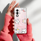 Cute Cat Anti Yellow Case For Oppo K13x 5G