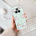 Cute Cat Anti Yelllow Case For Realme P3 Pro 5G