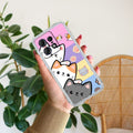 Cute Cat Anti Yellow Case For Motorola Edge 50 Pro