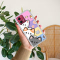 Cute Cat Anti Yellow Case For Motorola G84 5G