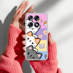 Cute Cat Anti Yellow Case For Motorola Signature 5G