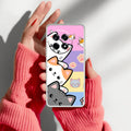 Cute Cat Anti Yellow Case For OnePlus 12R 5G