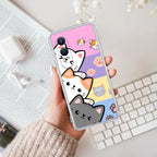 Cute Cat Anti Yellow Case For OnePlus Nord CE 4 Lite 5G