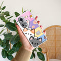 Cute Cat Customize Anti Yellow Case For Oppo Reno 11 5G