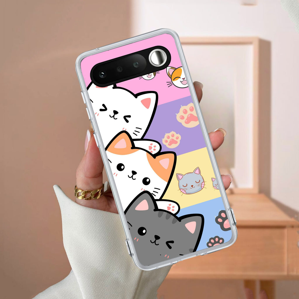 Cute Cat Customize Anti Yellow Case For Realme 16 5G