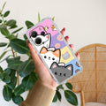 Cute Cat Transparent Silicon Case For Redmi Note 14 5G