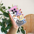 Cute Cat Transparent Silicon Case For Redmi Note 15 Pro Plus 5G