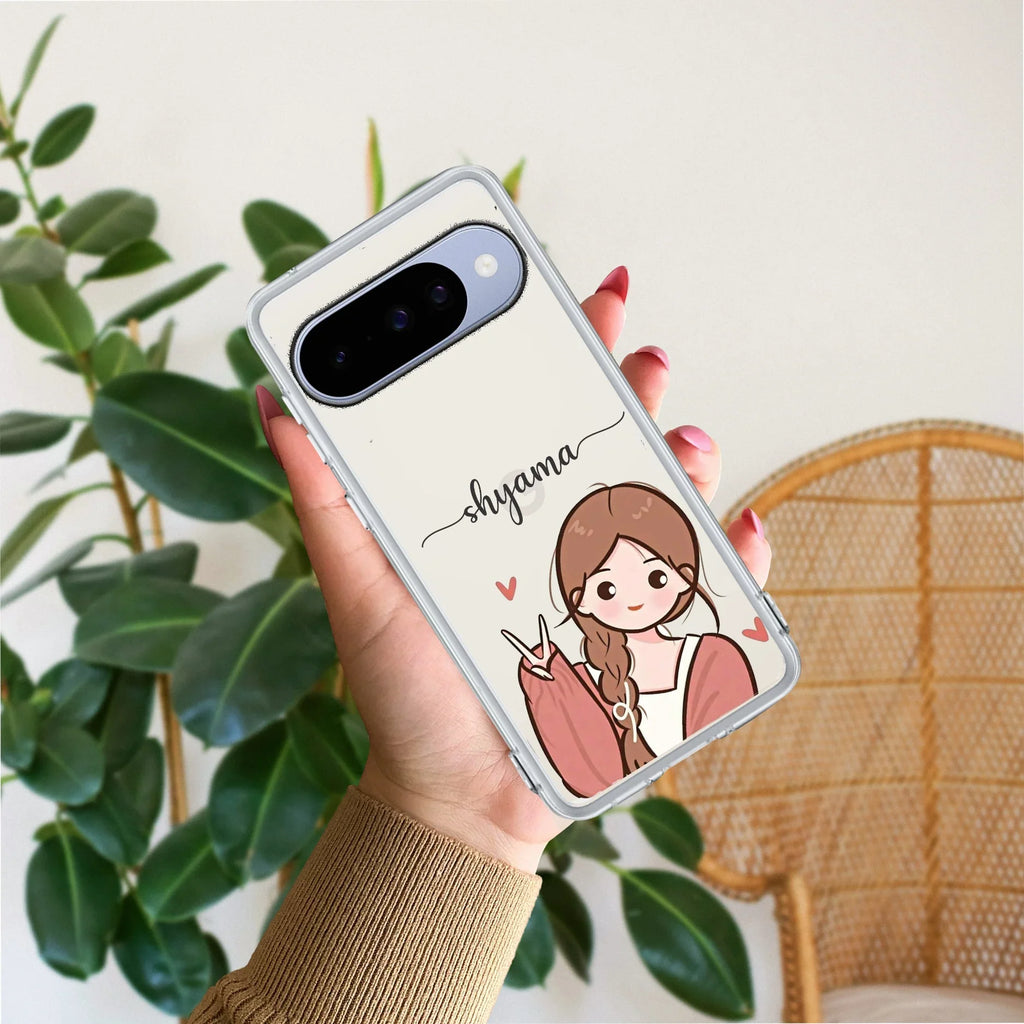 Cute Charm Customize Anti Yellow Case For Google Pixel 10