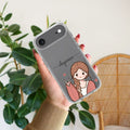 Cute Charm Customize Anti Yellow Clear Case For iPhone  17 Air