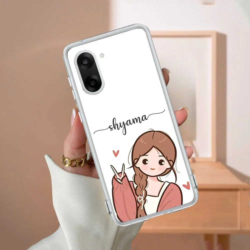 Cute Charm Customize Transparent Silicon Case For OnePlus - ShopOnCliQ