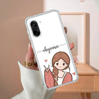 Cute Charm Customize Transparent Silicon Case For OnePlus - ShopOnCliQ