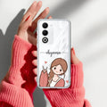 Cute Charm Customize Anti Yellow Case For Oppo A5 5G