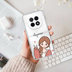 Cute Charm Customize Anti Yellow Case For Oppo F29 Pro 5G