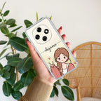 Cute Charm Customize Anti Yellow Case For Oppo F31 Pro 5G