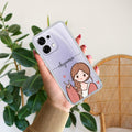 Cute Charm Customize Transparent Silicon Case For Oppo F33 5G
