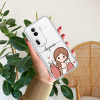Cute Charm Customize Anti Yellow Case For Oppo Reno 11 Pro 5G