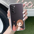 Cute Charm Customize Anti Yellow Case For Oppo Reno 12 Pro 5G