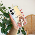 Cute Charm Customize Anti Yellow Case For Oppo Reno 8 5G