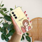 Wild Rose Anti Yelllow Case For Realme P4 Pro 5G