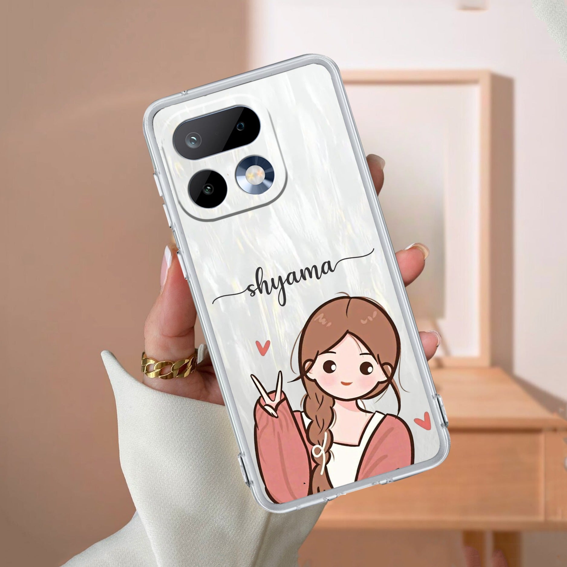Cute Charm Customize Anti Yelllow Case For Realme 16 Pro 5G