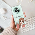 Cute Charm Customize Transparent Silicon Case For Realme 12 Plus 5G