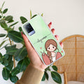 Cute Charm Customize Transparent Silicon Case For Vivo Y20s/Vivo Y20A/Vivo Y20G/Vivo Y20i / Vivo Y20T / Vivo Y20
