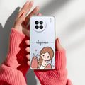 Cute Charm Customize Anti Yellow Case For Vivo X90 5G
