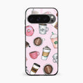 Cute Coffee Snacks Glass Case Cover For Google Pixel 10 Pro XL