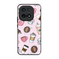 Cute Coffee Snacks Glass Case Cover For iQOO 15 5G