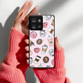 Cute Coffee Snacks Glass Case Cover For Motorola - ShopOnCliQ