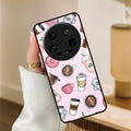 Cute Coffee Snacks Glass Case Cover For Redmi/Xiaomi - ShopOnCliQ
