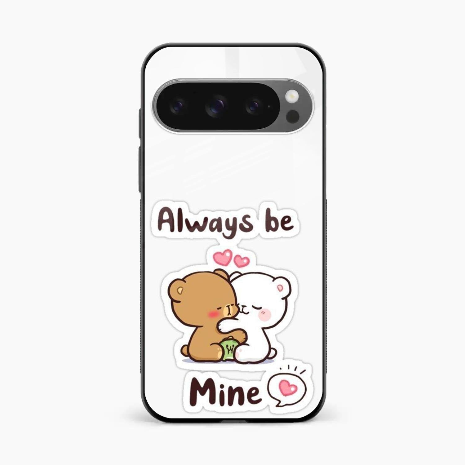 Cute Cuddle Bears Glass Case Cover For Google Pixel 10 Pro
