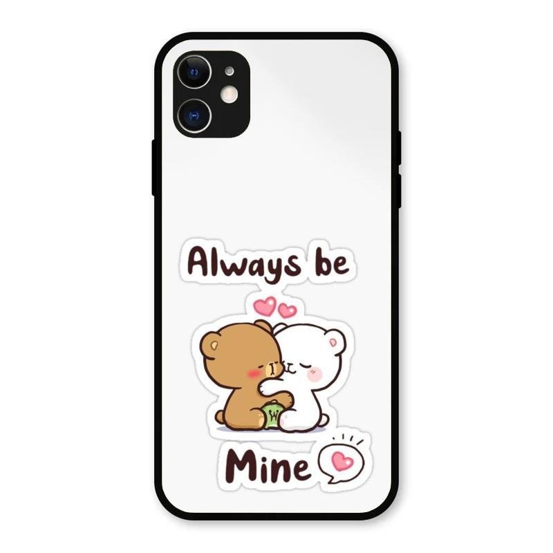 Cute Cuddle Bears Glass Case Cover For iPhone 11