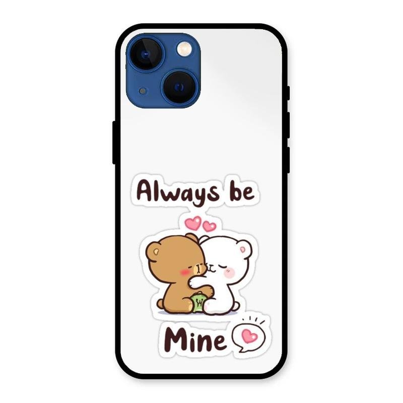 Cute Cuddle Bears Glass Case Cover For iPhone 13 mini
