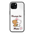 Cute Cuddle Bears Glass Case Cover For iPhone 15