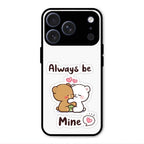 Cute Cuddle Bears Glass Case Cover For iPhone 17 Pro