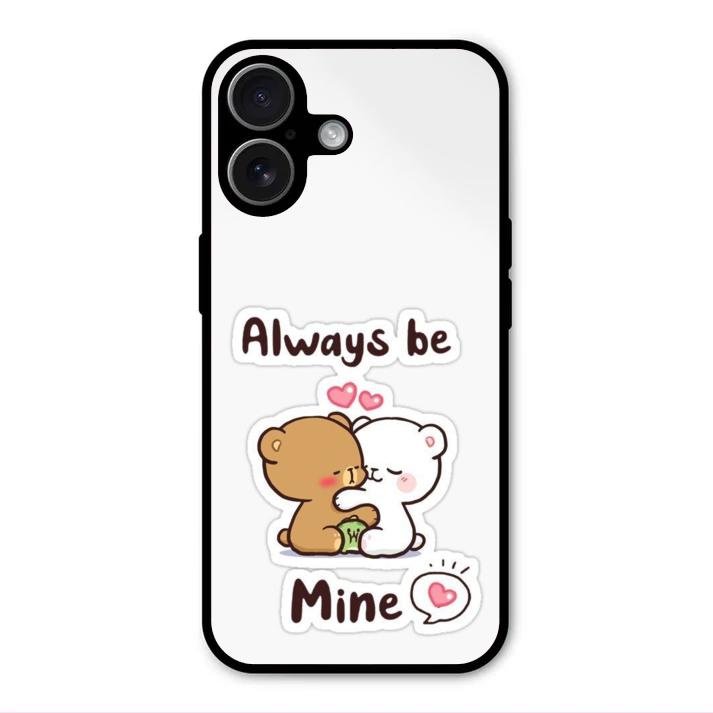 Cute Cuddle Bears Glass Case Cover For iPhone 17