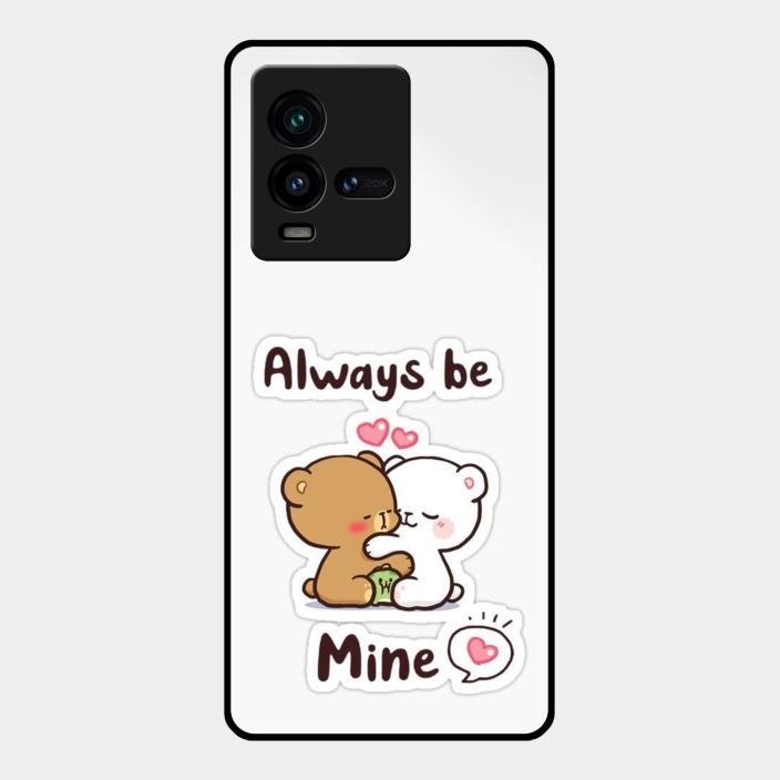 Cute Cuddle Bears Glass Case Cover For Iqoo 9T 5G