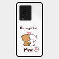 Cute Cuddle Bears Glass Case Cover For Iqoo Neo 7 Pro 5G