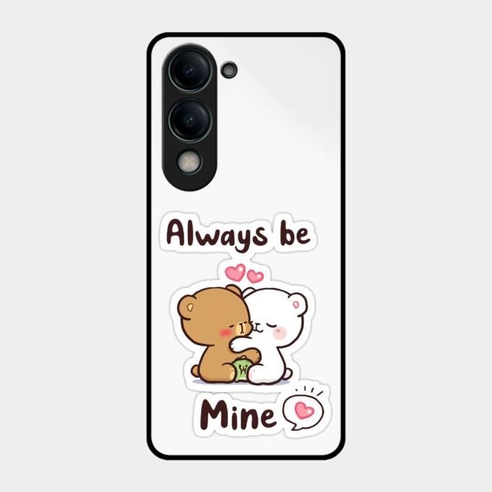 Cute Cuddle Bears Glass Case Cover For Iqoo Z10 Lite