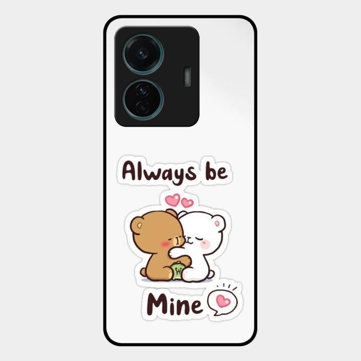 Cute Cuddle Bears Glass Case Cover For Iqoo Z6 Pro 5G
