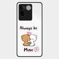 Cute Cuddle Bears Glass Case Cover For Iqoo Z7 Pro 5G