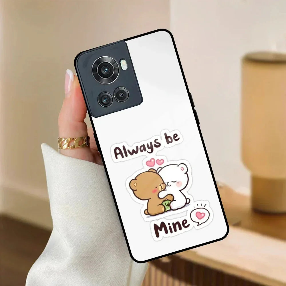 Cute Cuddle Bears Glass Case Cover For Oneplus - ShopOnCliQ